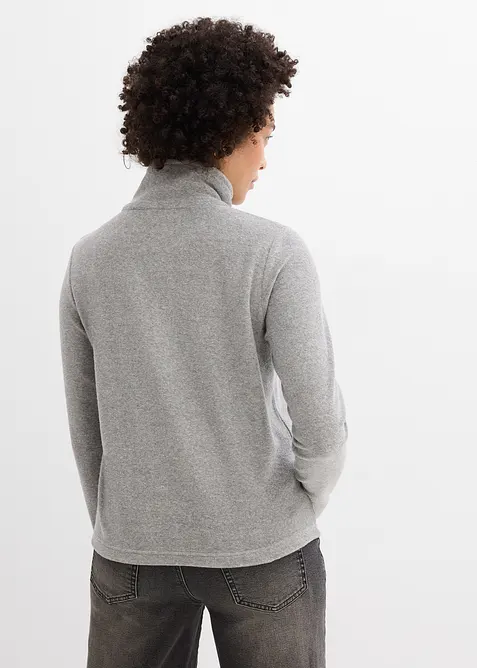 Langermet topp i frott&eacute;, bonprix