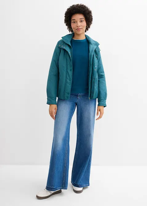 Langermet topp i frott&eacute;, bonprix