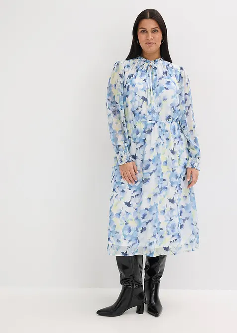 Chiffonkjole, bonprix