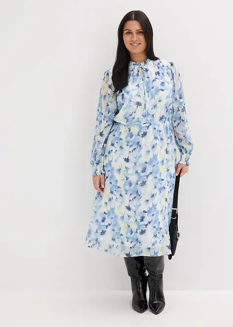 Chiffonkjole, bonprix