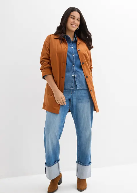 Loose Fit Straight-jeans High Waist, bonprix