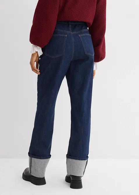 Loose Fit Straight-jeans High Waist, bonprix