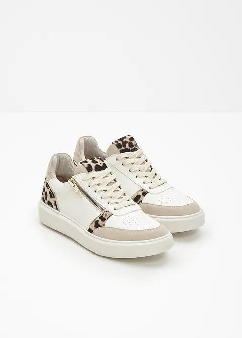 Sneakers med polstret inners&aring;le, bonprix