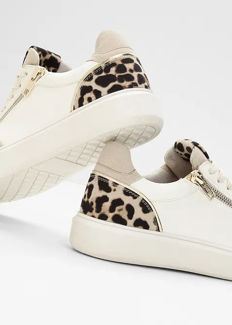 Sneakers med polstret inners&aring;le, bonprix