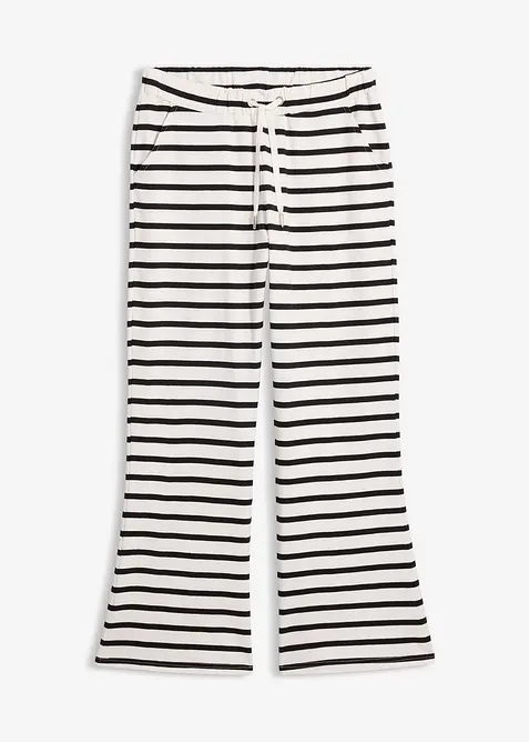 Sweatbukse i 100% &oslash;kologisk bomull, bonprix