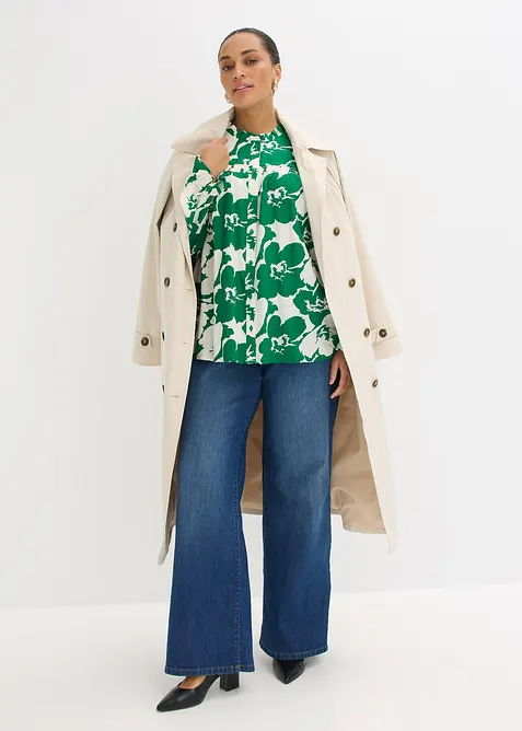 Bluse i lett viskose, bonprix