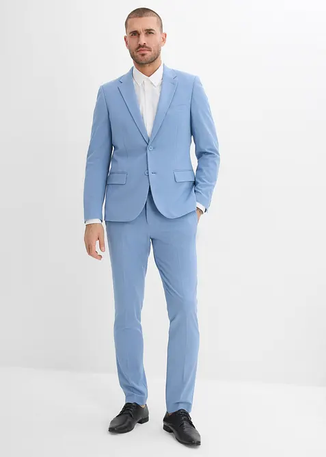 Dress i superstretch-materiale og Slim fit-modell (2-delt sett), bonprix