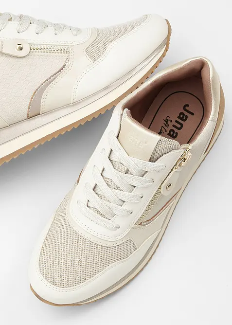 Sneakers fra Jana i behagelig bredde, Jana