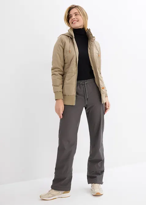 Finstrikket genser med h&oslash;y hals, bonprix