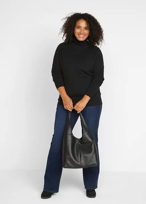 Bootcut-jeans Mid Waist, Shaping, bonprix