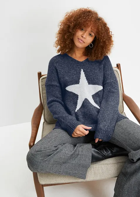 Genser med stjerne, bonprix