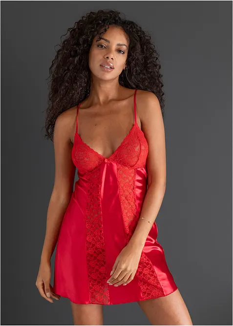 Neglisj&eacute; i sateng, bonprix