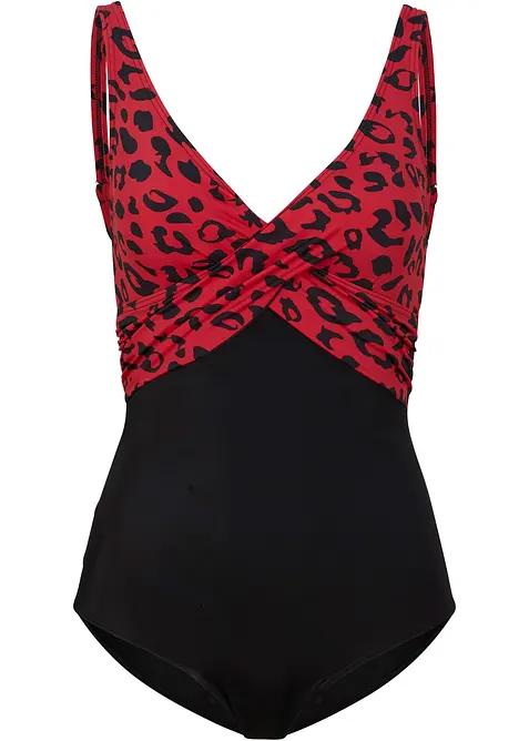 Badedrakt i omslagsstil, bonprix