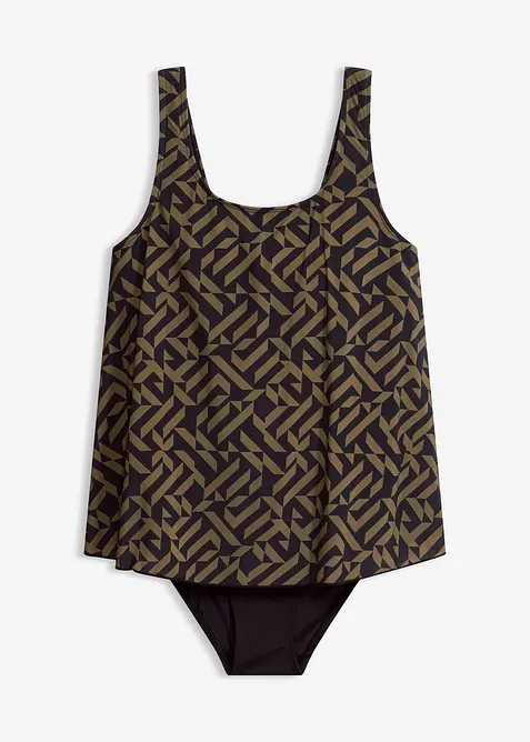 Badedrakt i tankini look, bonprix