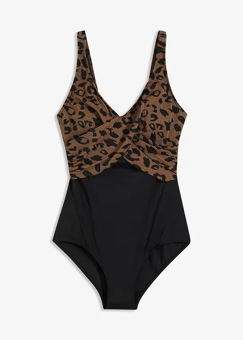 Badedrakt i omslagsstil, bonprix