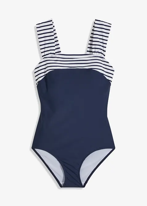 Shape-badedrakt, middels formende, med brede stropper, bonprix