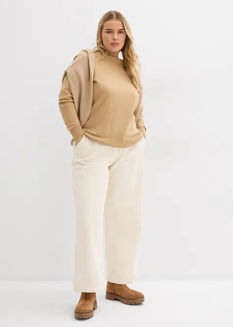 Basic genser med rullekrage, bonprix