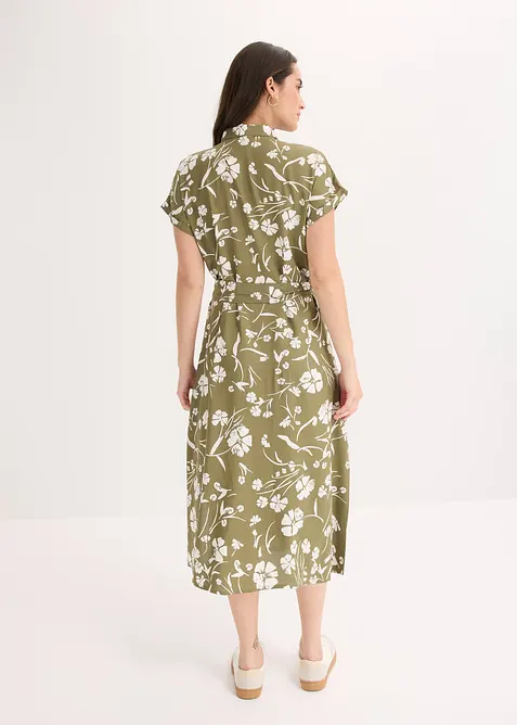 M&oslash;nstret skjortekjole, bonprix