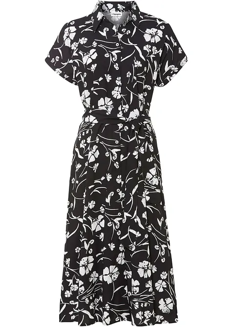 M&oslash;nstret skjortekjole, bonprix