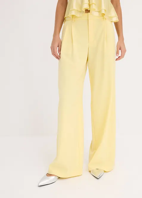 Bukse med vide ben, bonprix