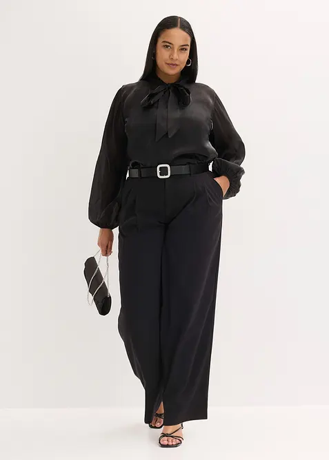 Bukse med vide ben, bonprix