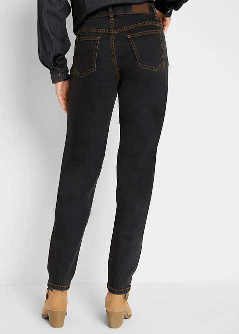 Mom-jeans Mid Waist, long, bonprix
