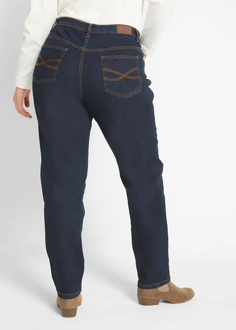 Mom-jeans Mid Waist, long, bonprix