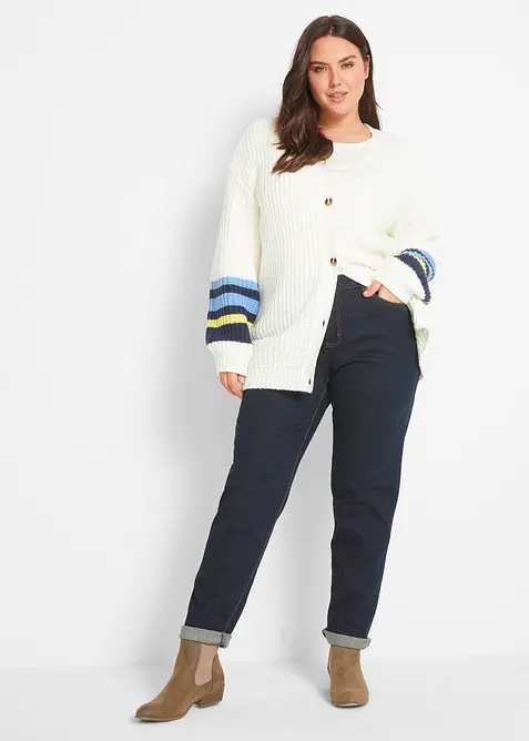 Mom-jeans Mid Waist, long, bonprix