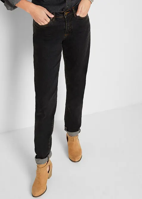 Mom-jeans Mid Waist, long, bonprix