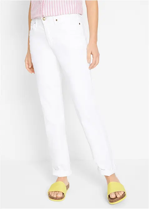 Mom-jeans Mid Waist, long, bonprix