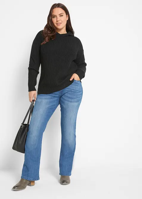 Bootcut-jeans Mid Waist, Stretch, bonprix