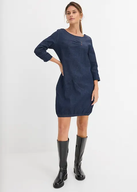 Stretch-jeanskjole, bonprix