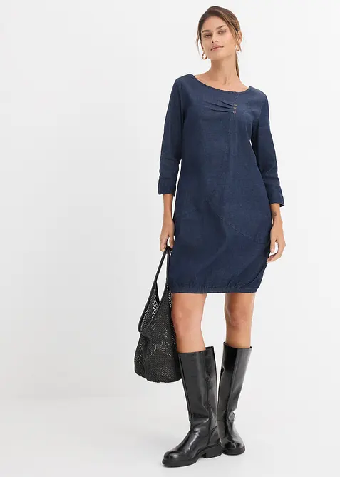 Stretch-jeanskjole, bonprix