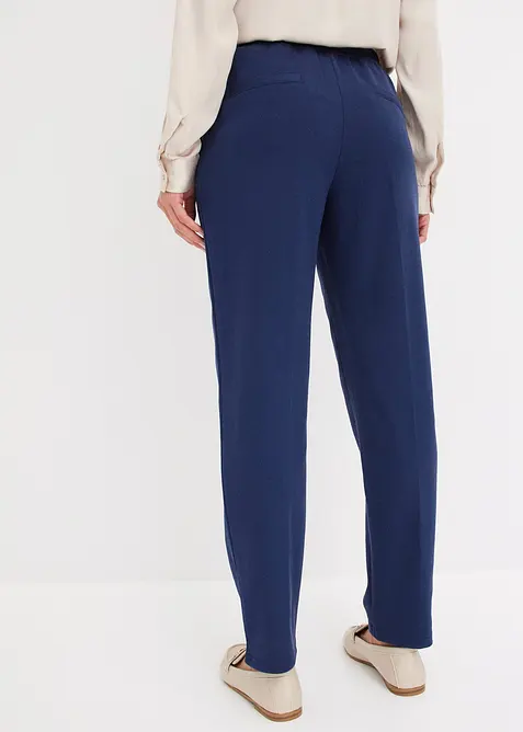 Slip on-bukse i jersey med bise, bonprix