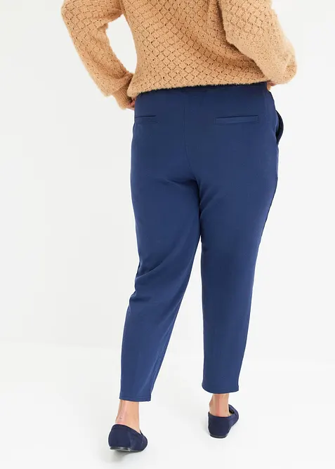 Slip on-bukse i jersey med bise, bonprix