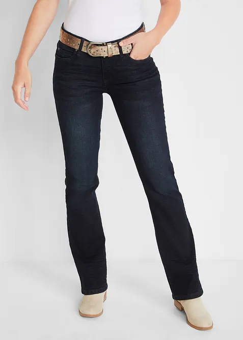 Bootcut-jeans Mid Waist, Stretch, bonprix