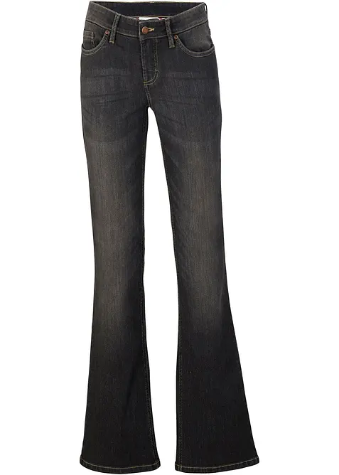 Bootcut-jeans Mid Waist, Komfort-Stretch, bonprix