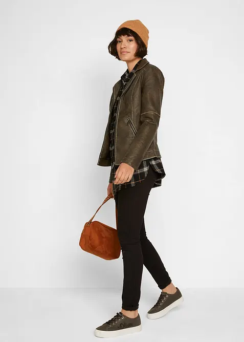 Varmende jeggings Mid Waist, bonprix