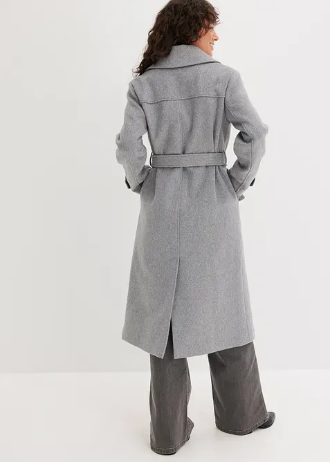 K&aring;pe med ull-look, bonprix