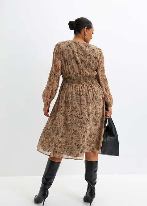 Chiffonkjole, bonprix