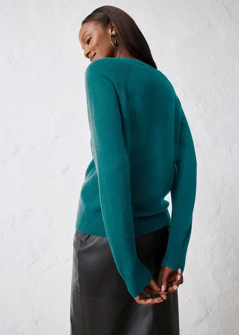 Cardigan i kasjmir med Good Cashmere Standard&reg;, bonprix