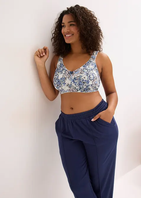 BH uten b&oslash;yle med &oslash;kologisk bomull (3-pack), bonprix