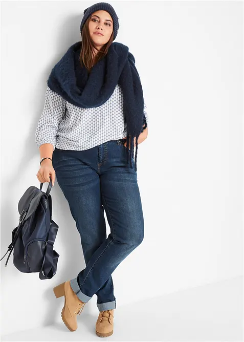 Straight-jeans High Waist, Stretch, bonprix