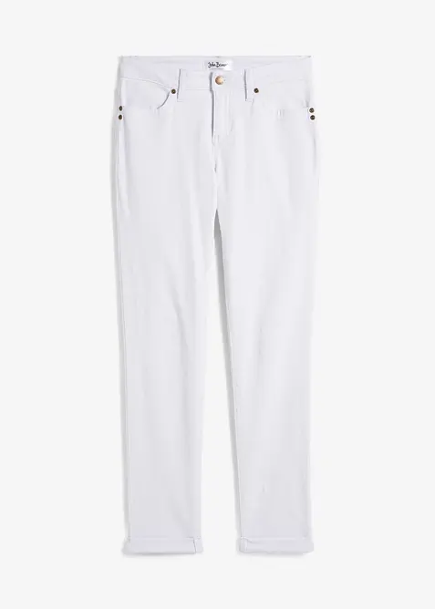 Straight-jeans Mid Waist, Stretch, bonprix