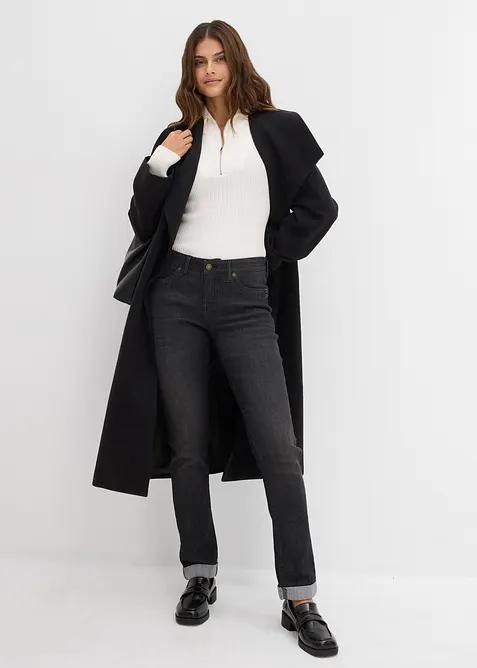 Straight-jeans Mid Waist, Stretch, bonprix