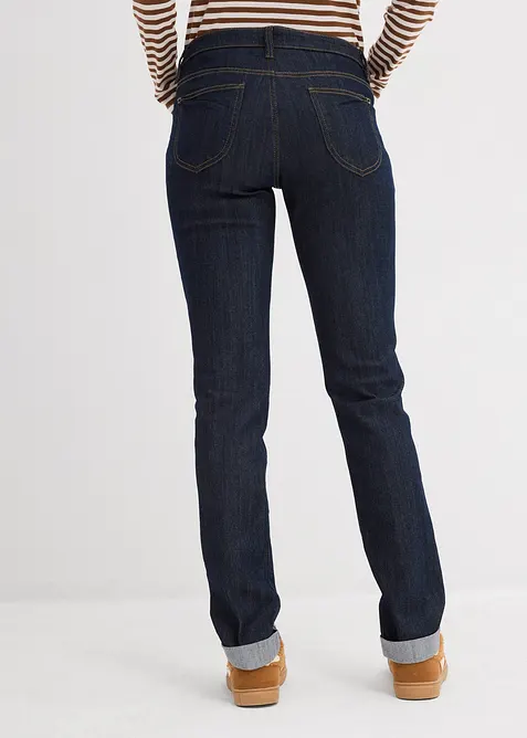 Straight-jeans Mid Waist, Stretch, bonprix