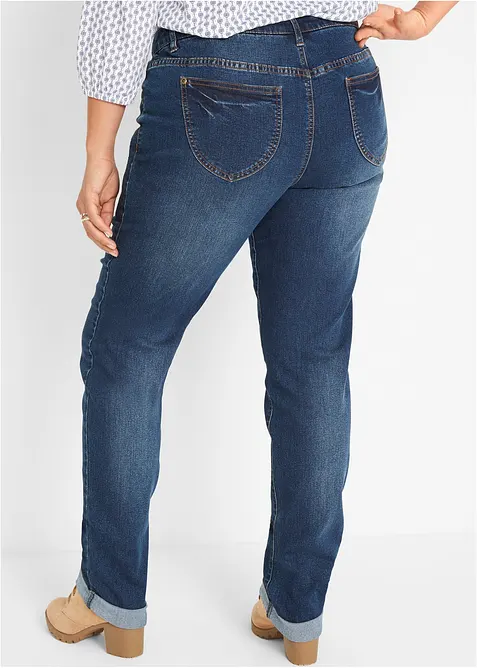 Straight-jeans High Waist, Stretch, bonprix