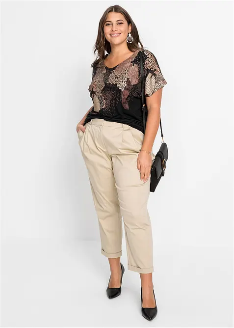 Topp i myk viskosemiks, bonprix