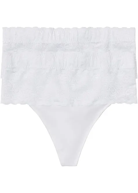 Shape-stringtruse, middels formende (2-pack), bonprix