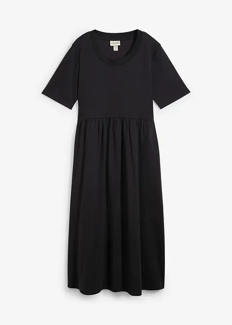 Jerseykjole i 100% bomull, bonprix